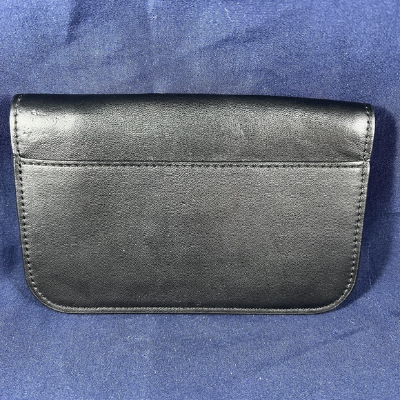 Vera Bradley Wallet Black Textured Organize Zippered Sleek Classic - Picture 2 of 4